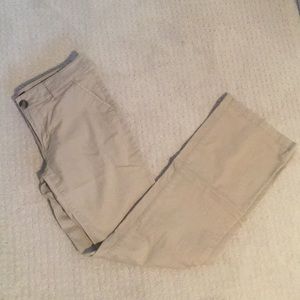 American Eagle Khaki Boot Kick pants
